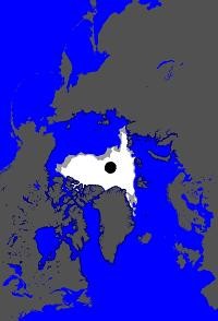 12.september 2007. Credits: Ocean and Sea Ice Satellite Application